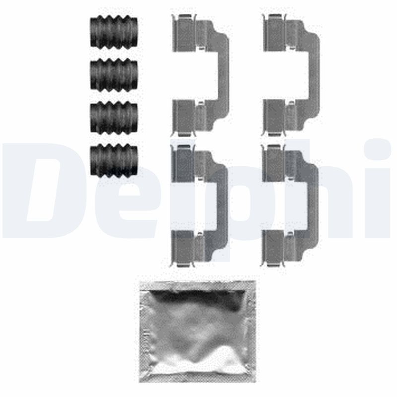 Set accesorii, placute frana LX0584 DELPHI