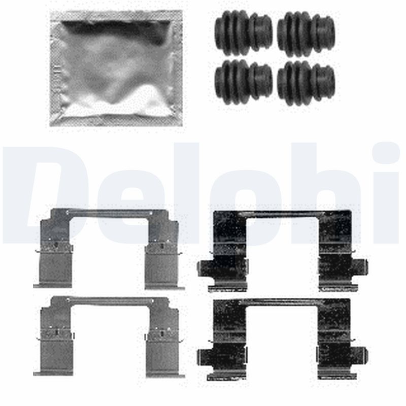 Set accesorii, placute frana LX0585 DELPHI