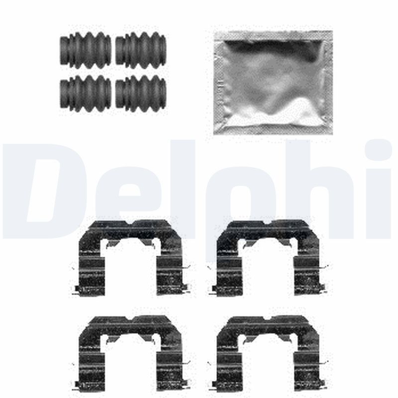 Set accesorii, placute frana LX0589 DELPHI