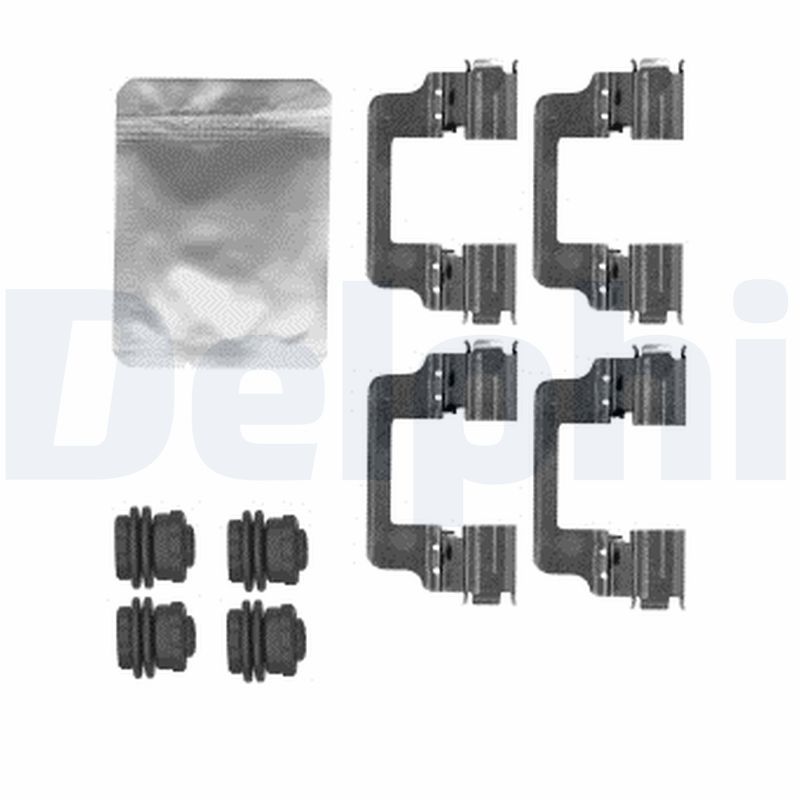 Set accesorii, placute frana LX0591 DELPHI