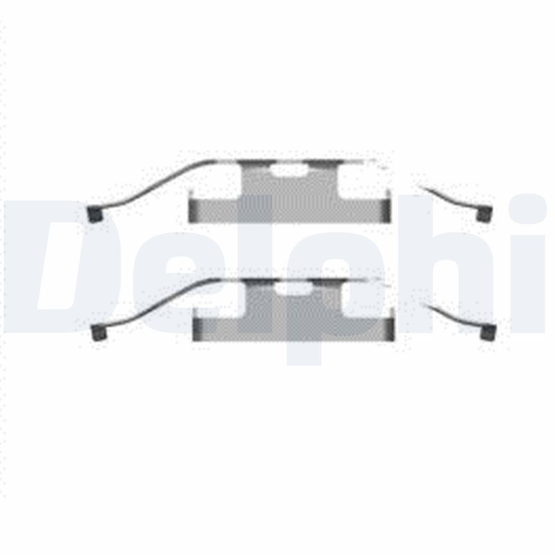 Set accesorii, placute frana LX0596 DELPHI