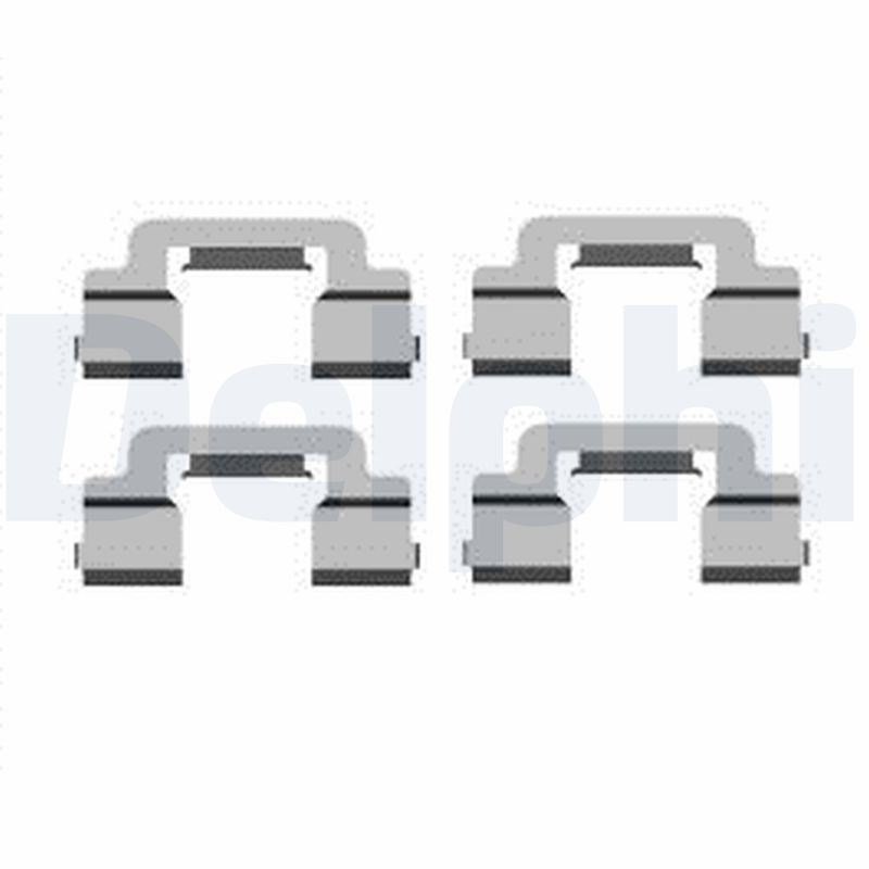 Set accesorii, placute frana LX0597 DELPHI