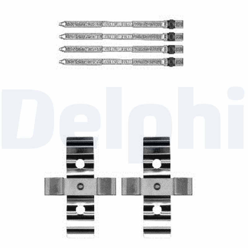 Set accesorii, placute frana LX0604 DELPHI