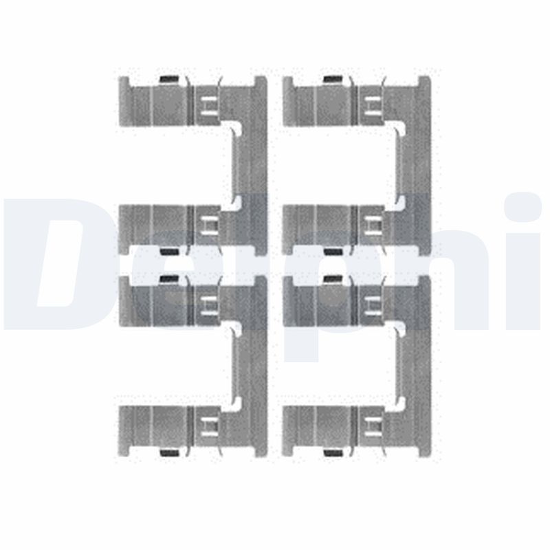 Set accesorii, placute frana LX0607 DELPHI