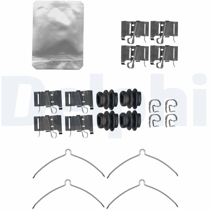 Set accesorii, placute frana LX0609 DELPHI