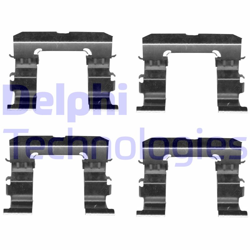 Set accesorii, placute frana LX0613 DELPHI