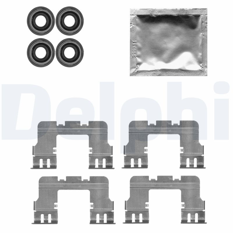 Set accesorii, placute frana LX0617 DELPHI