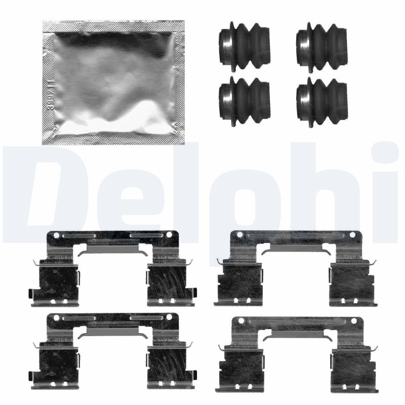 Set accesorii, placute frana LX0619 DELPHI