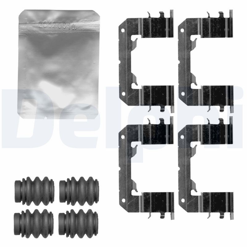 Set accesorii, placute frana LX0630 DELPHI