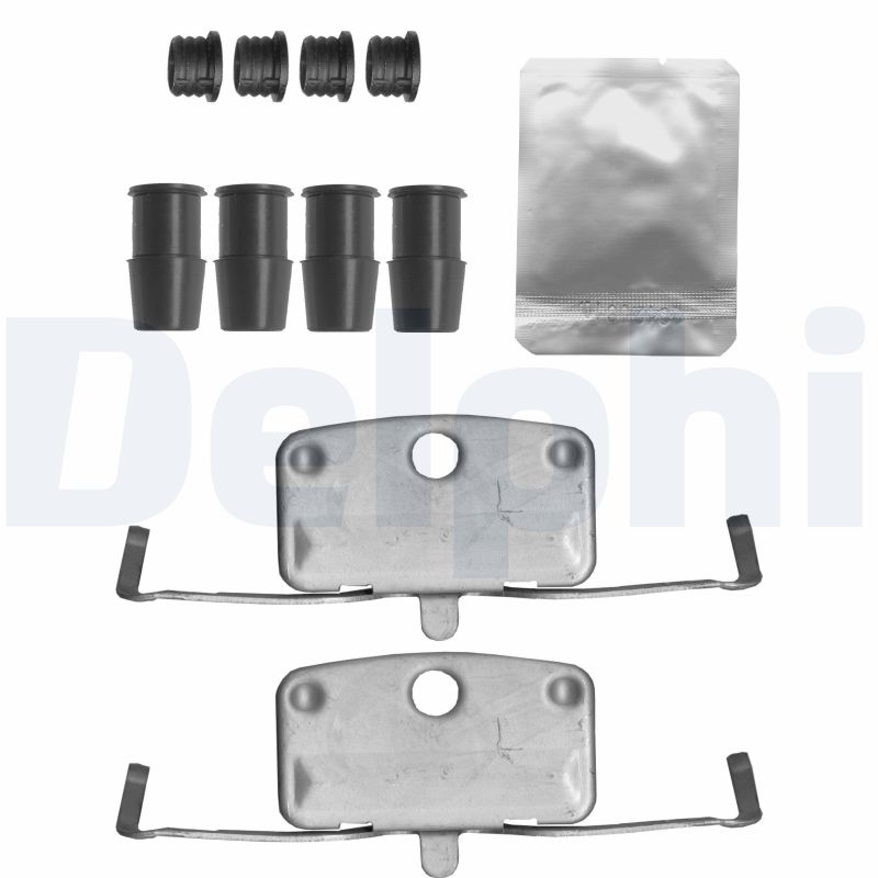 Set accesorii, placute frana LX0634 DELPHI