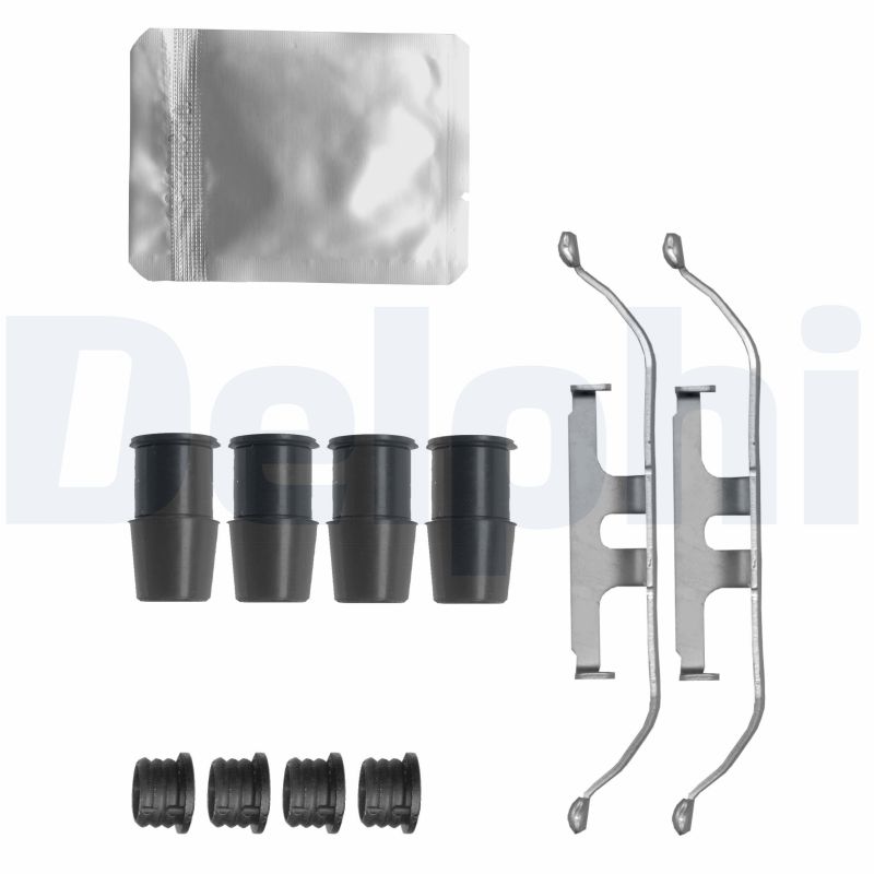 Set accesorii, placute frana LX0635 DELPHI