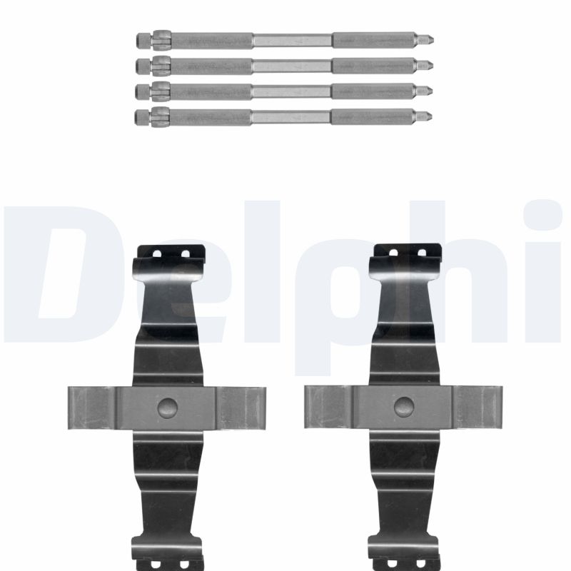 Set accesorii, placute frana LX0642 DELPHI