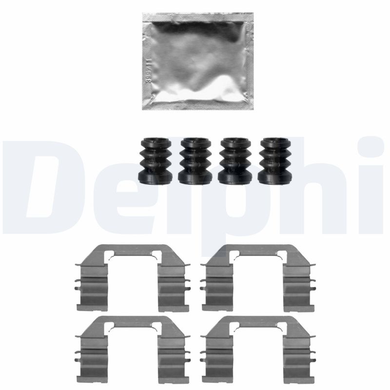 Set accesorii, placute frana LX0644 DELPHI