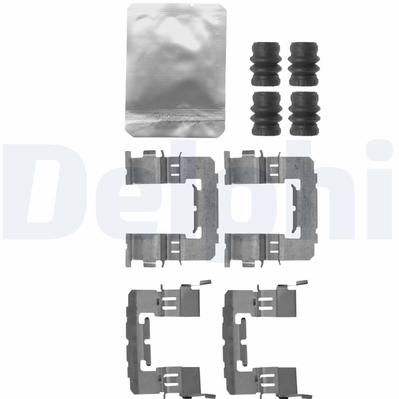 Set accesorii, placute frana LX0645 DELPHI