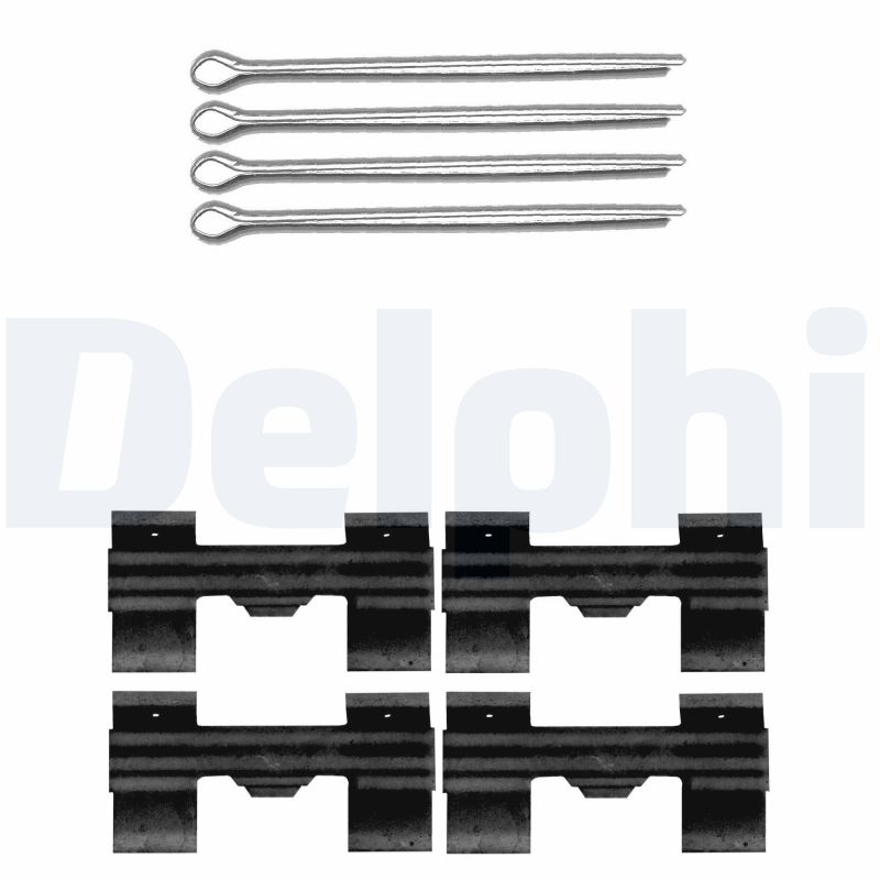 Set accesorii, placute frana LX0648 DELPHI