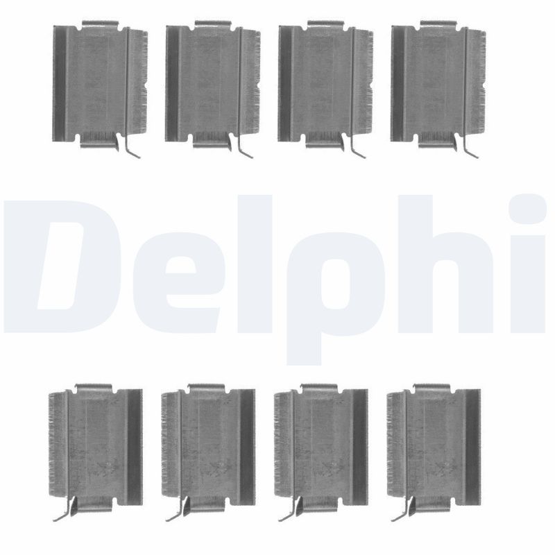 Set accesorii, placute frana LX0649 DELPHI