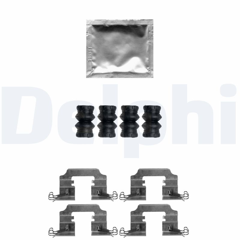 Set accesorii, placute frana LX0650 DELPHI