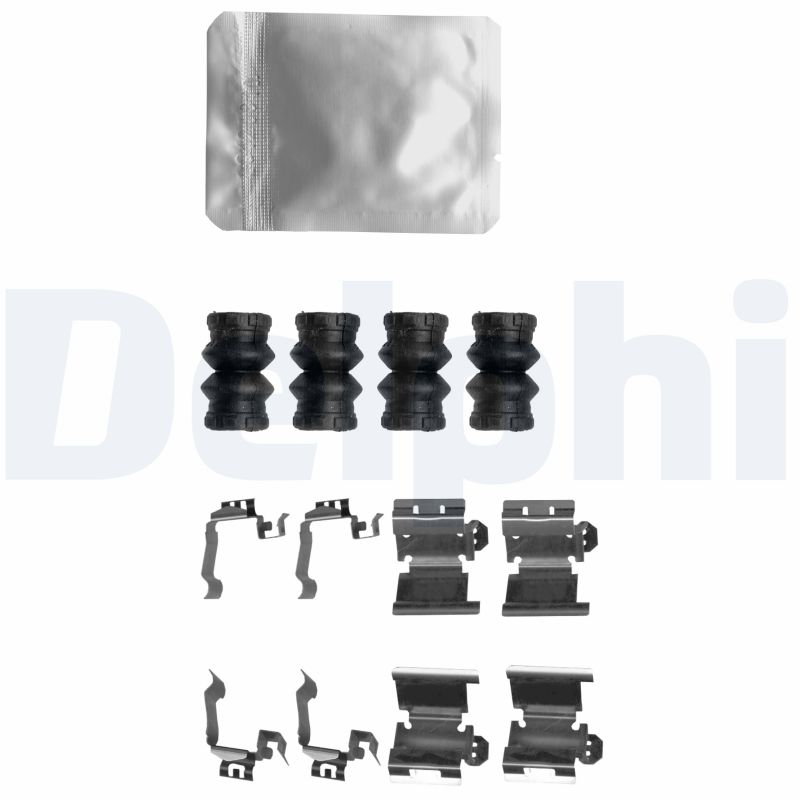 Set accesorii, placute frana LX0657 DELPHI