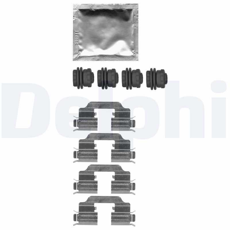 Set accesorii, placute frana LX0665 DELPHI