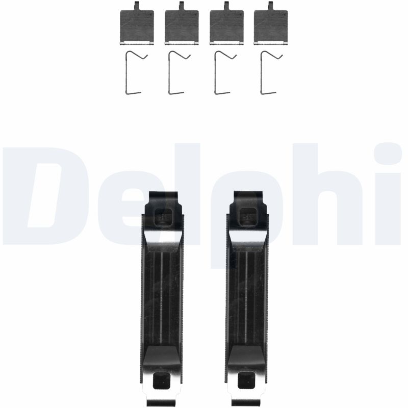 Set accesorii, placute frana LX0681 DELPHI