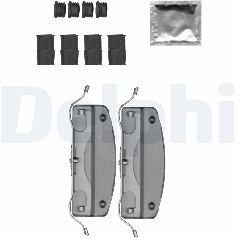 Set accesorii, placute frana LX0692 DELPHI