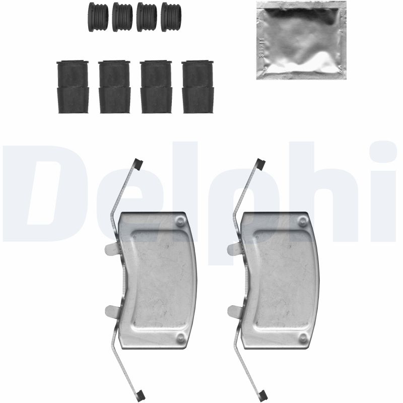 Set accesorii, placute frana LX0699 DELPHI
