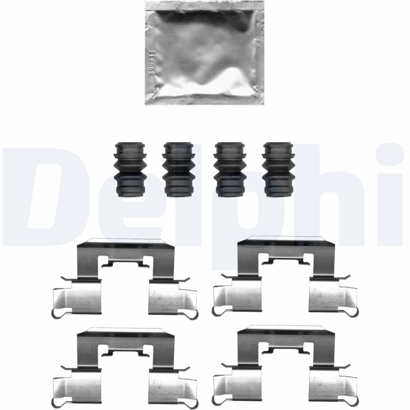 Set accesorii, placute frana LX0710 DELPHI