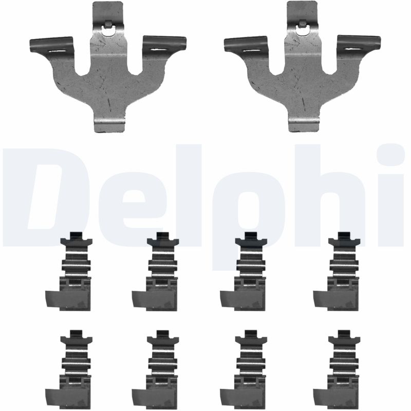 Set accesorii, placute frana LX0714 DELPHI