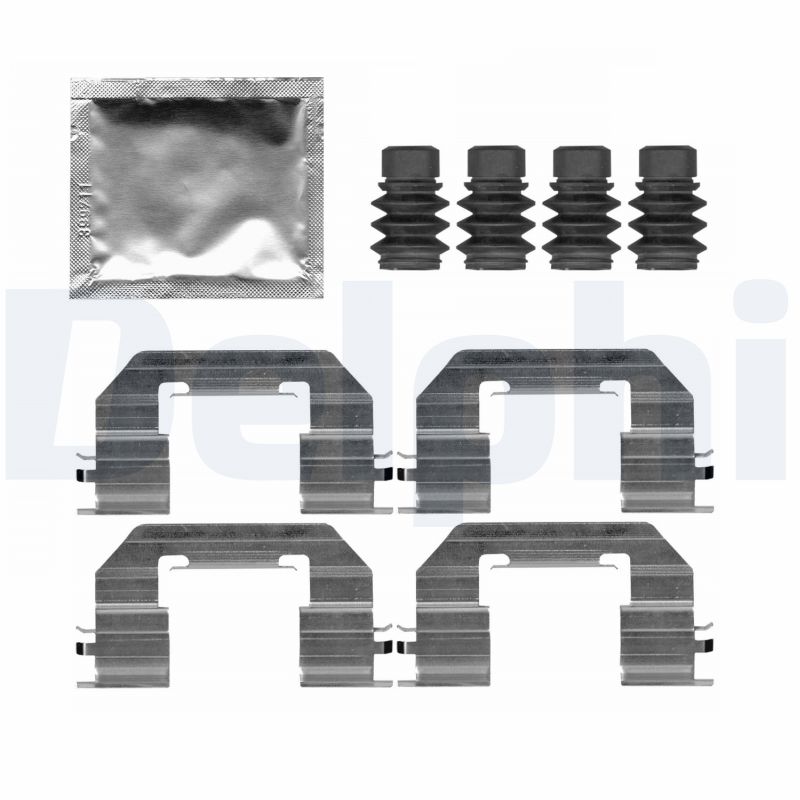 Set accesorii, placute frana LX0721 DELPHI