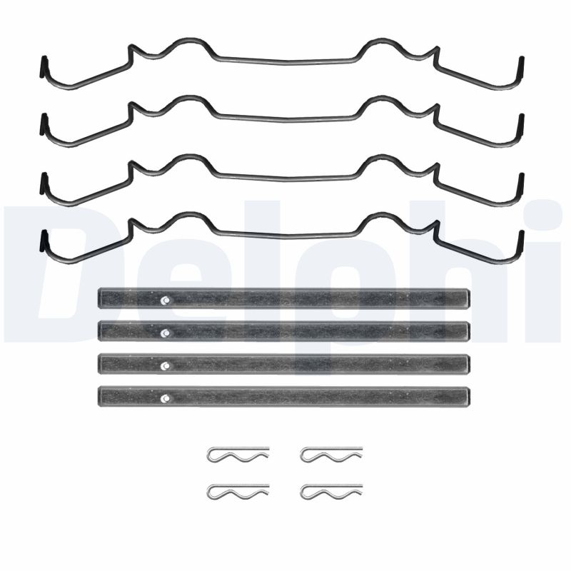 Set accesorii, placute frana LX0722 DELPHI