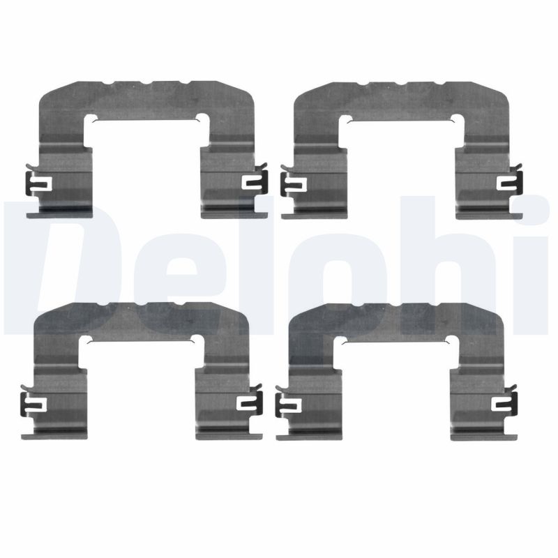 Set accesorii, placute frana LX0725 DELPHI