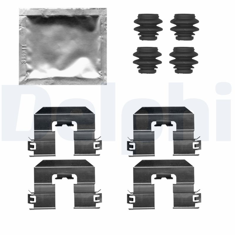 Set accesorii, placute frana LX0729 DELPHI