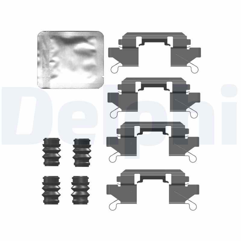 Set accesorii, placute frana LX0761 DELPHI