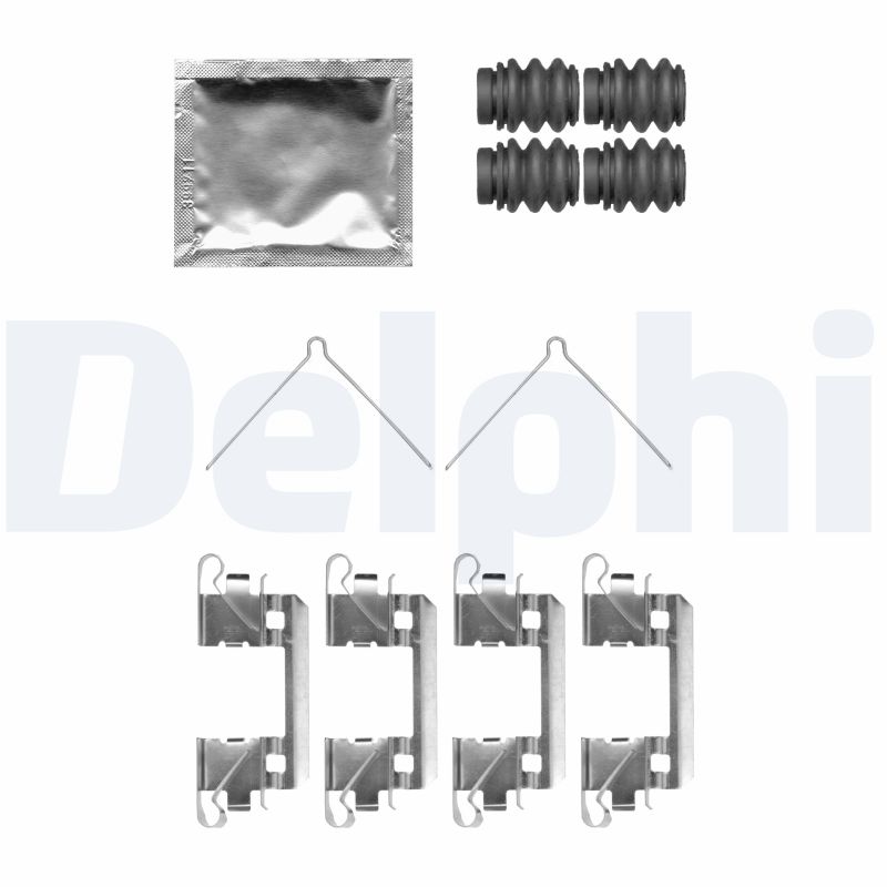 Set accesorii, placute frana LX0762 DELPHI