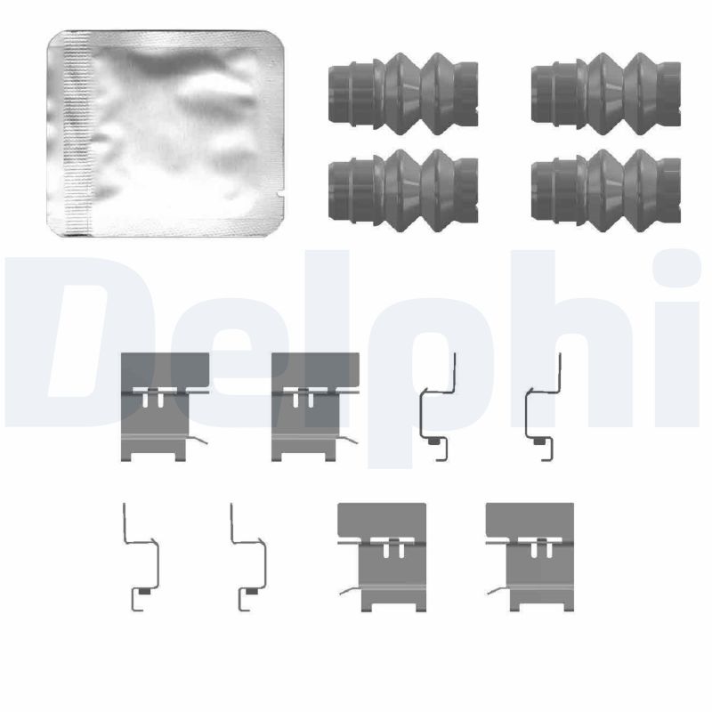 Set accesorii, placute frana LX0768 DELPHI