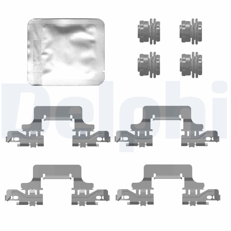 Set accesorii, placute frana LX0777 DELPHI