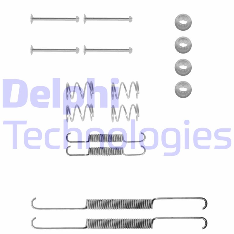 Set accesorii, sabot de frana LY1001 DELPHI