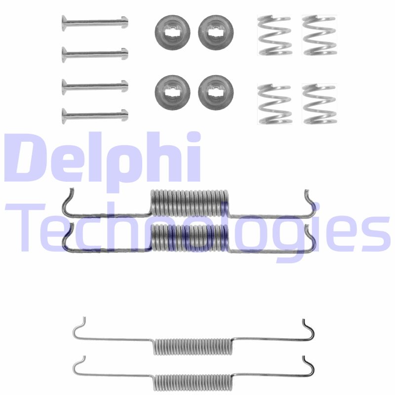 Set accesorii, sabot de frana LY1008 DELPHI