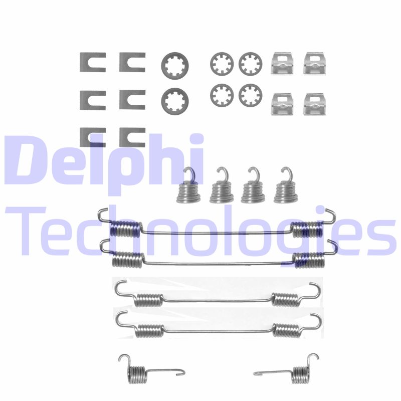 Set accesorii, sabot de frana LY1111 DELPHI