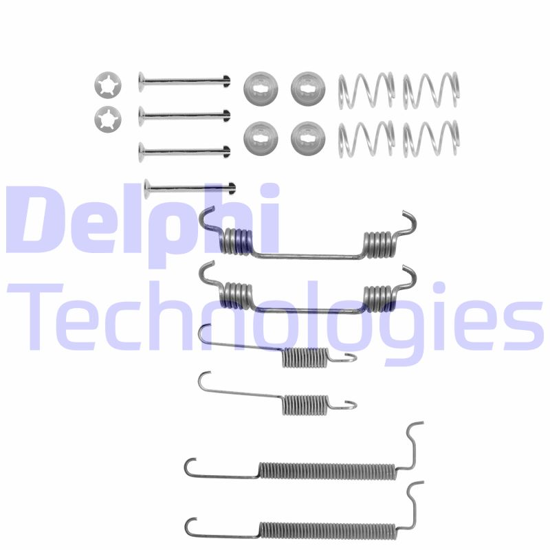 Set accesorii, sabot de frana LY1134 DELPHI