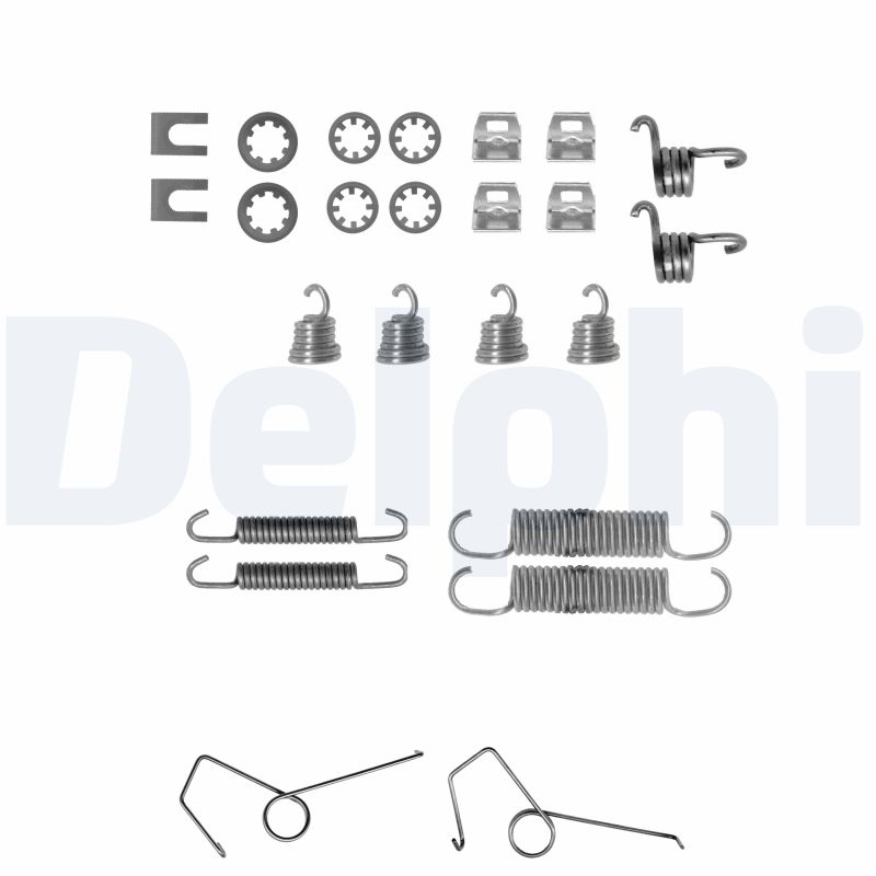 Set accesorii, sabot de frana LY1200 DELPHI