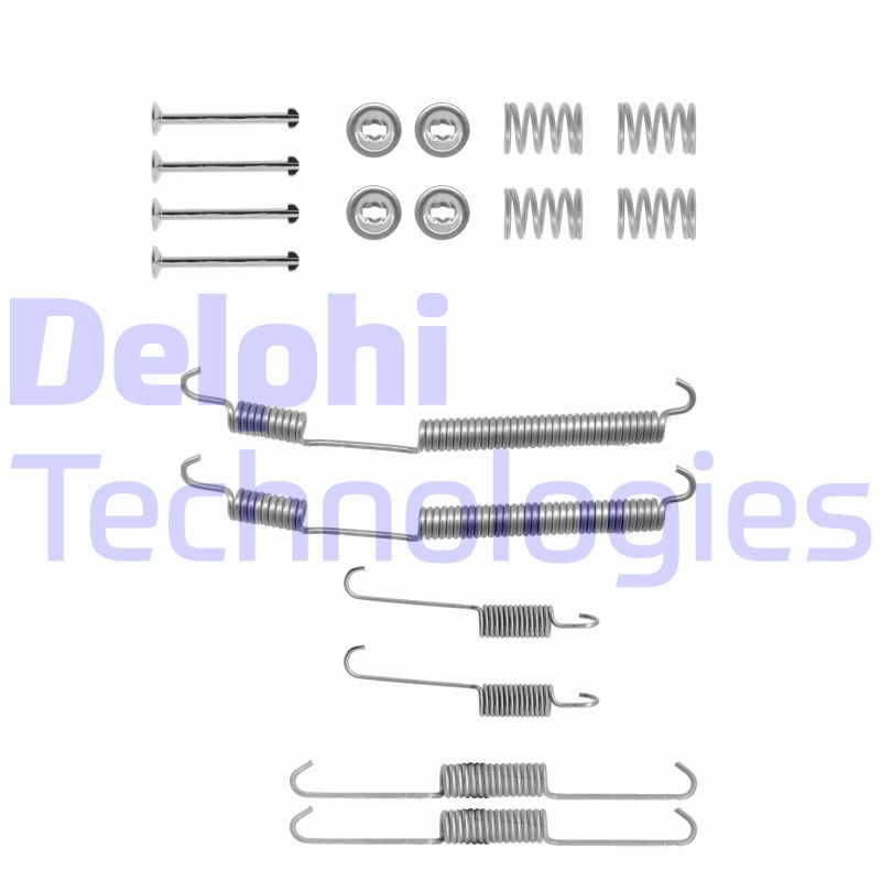 Set accesorii, sabot de frana LY1228 DELPHI