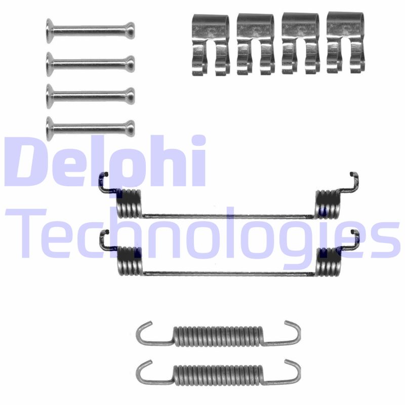 Set accesorii, sabot de frana LY1267 DELPHI