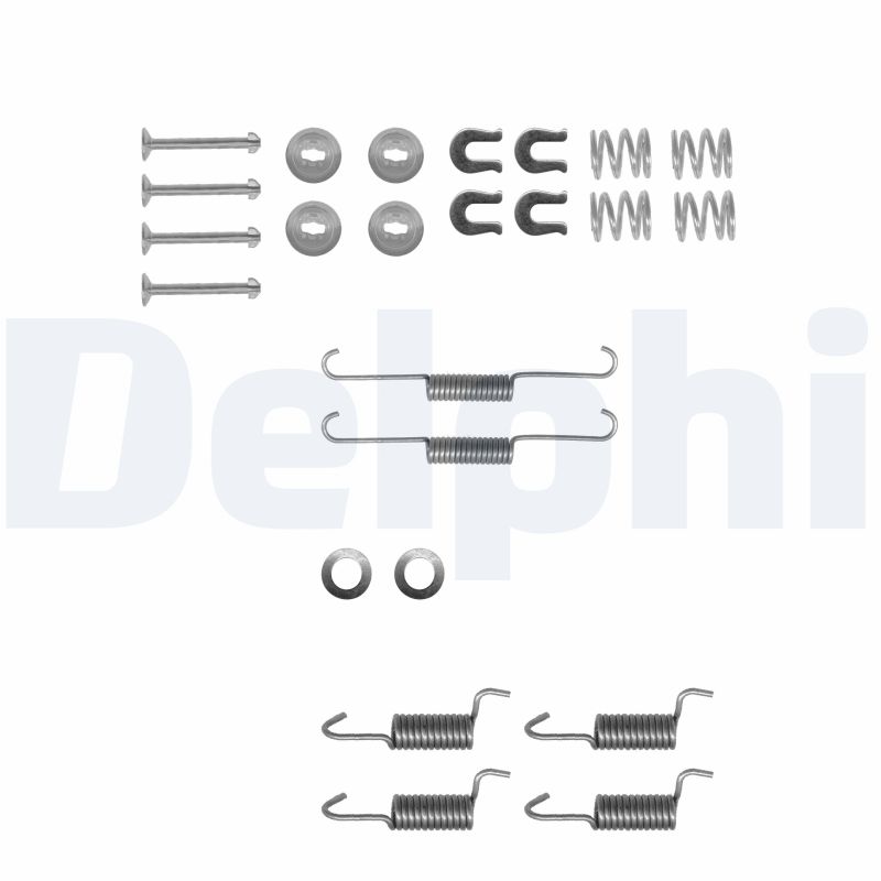 set accesorii, saboti frana parcare LY1272 DELPHI