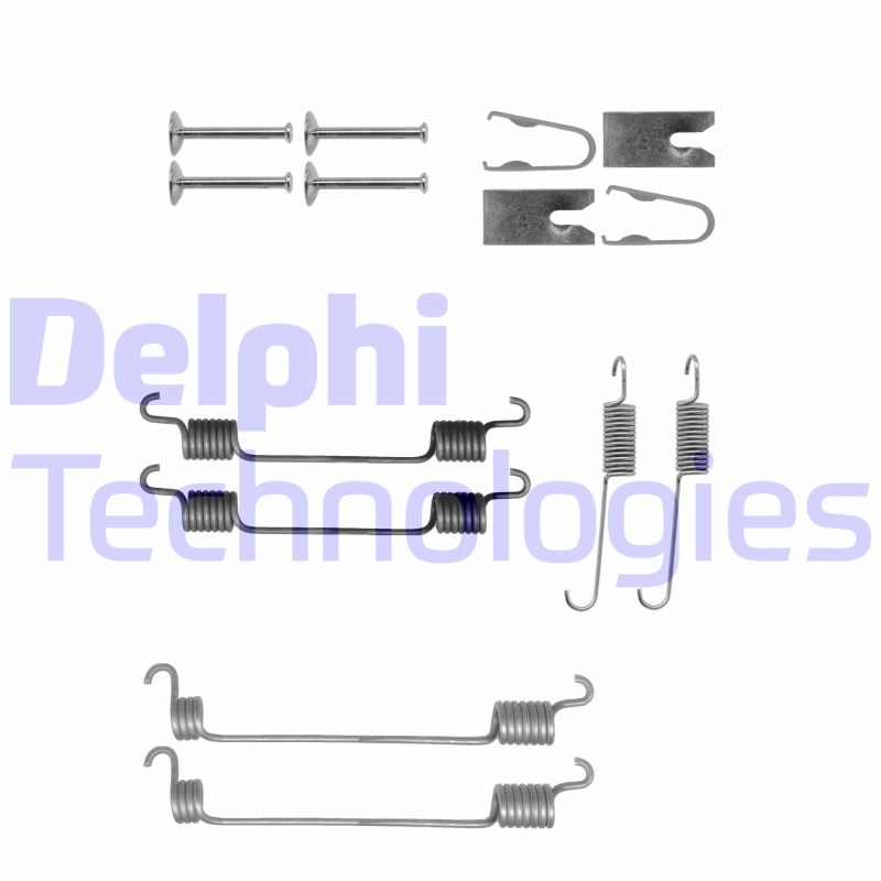 Set accesorii, sabot de frana LY1293 DELPHI