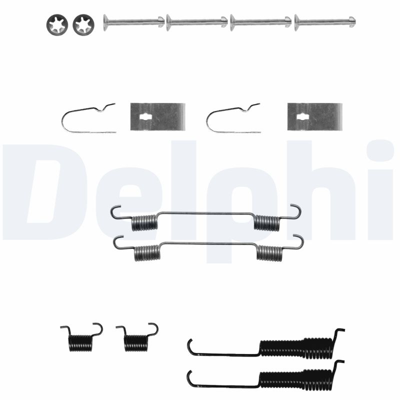 Set accesorii, sabot de frana LY1296 DELPHI