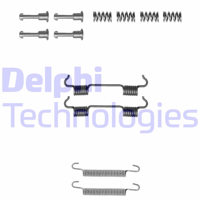 Set accesorii, saboti frana parcare LY1297 DELPHI