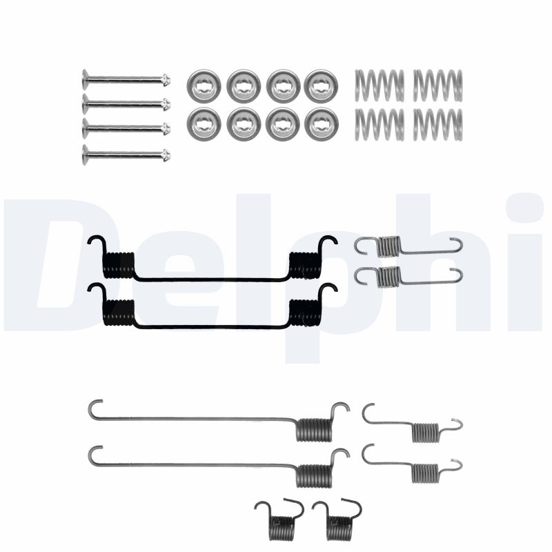 Set accesorii, sabot de frana LY1298 DELPHI