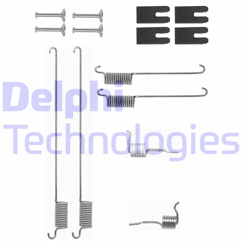 Set accesorii, sabot de frana LY1323 DELPHI