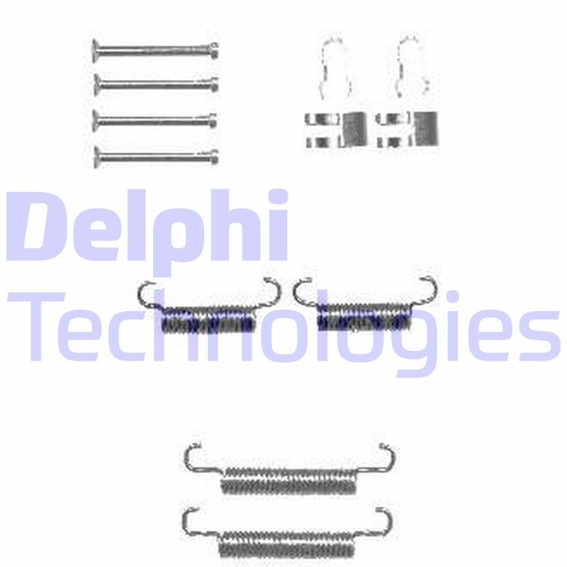 Set accesorii, saboti frana parcare LY1333 DELPHI